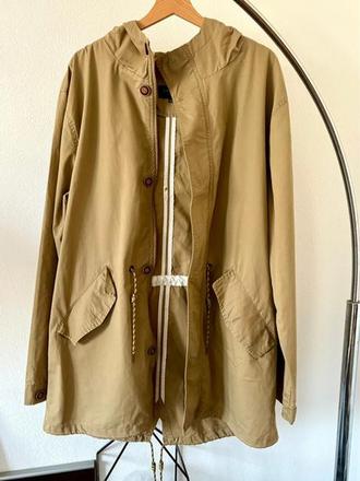 Pánska bunda, trenchcoat, xxl