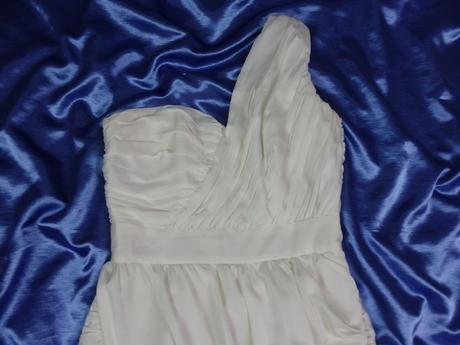 Kvalitné biele šaty, h&m,40