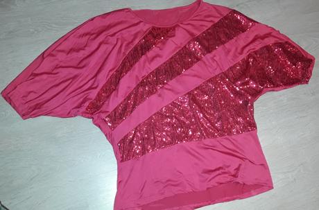 Cyklámenové tričko, xxl