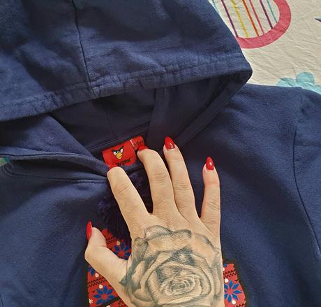 Mikina angry birds 116 na 5-6r., debenhams,116