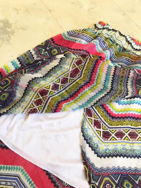 Ľahká letná sukňa, m