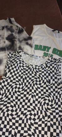 Damske crop tielka, l