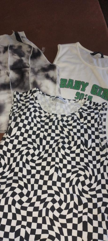 Damske crop tielka, l