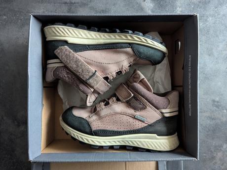 Kožené topánky ecco 30, ecco,30