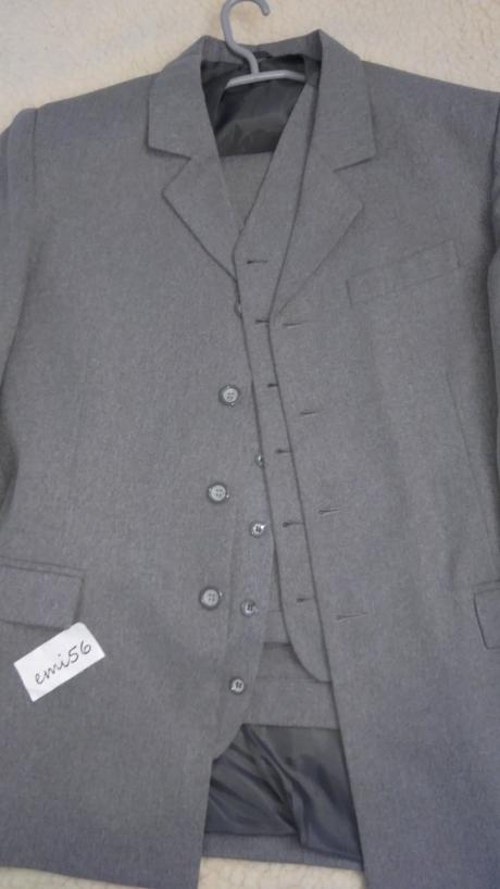 Znač. šedý 3komplet + nohavice, 46