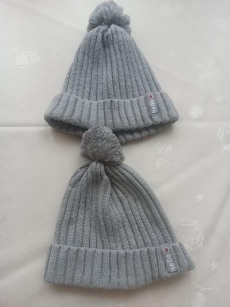 Zimné čiapky pre dvojičky, 98