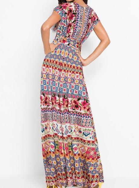 Maxi letné šaty, 40 / 42 / l / xl