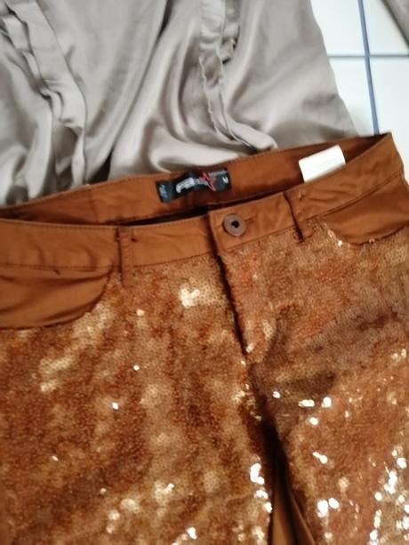 Nohavice flitrove, m