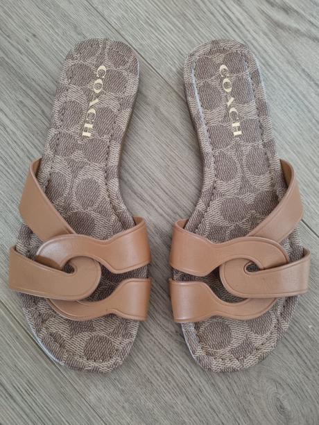 Šľapky coach essie natural, 35