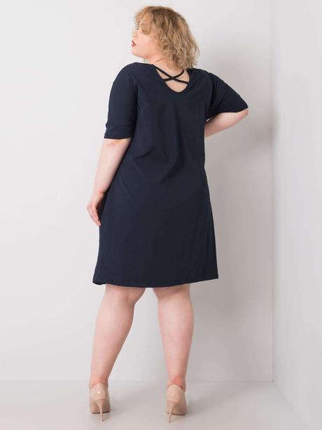 Dámske šaty bellami modrá, xl / xxl