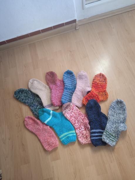 Pletené ponožky, 37