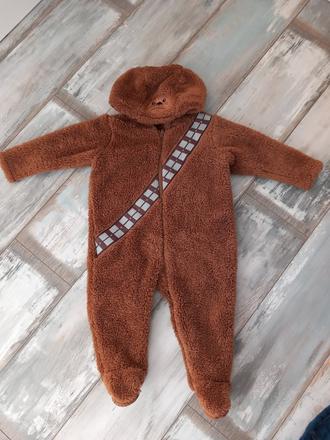 Chlpatý overal star wars 12/18 mes., 92