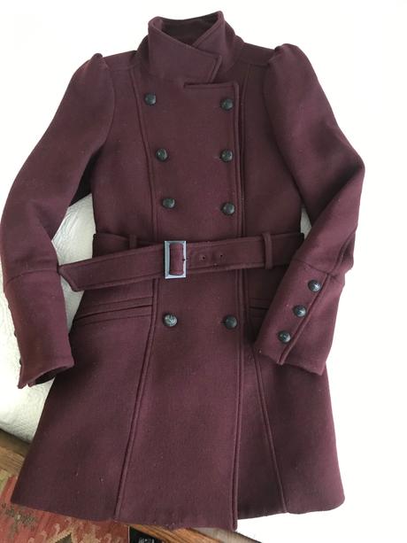 Vlneny kabát mango, mango,s