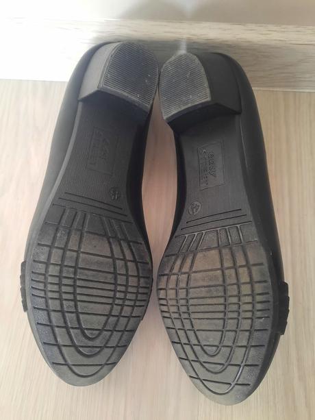 Kožené lodičky (vd 24,5 cm), deichmann,37