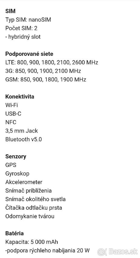 Dotykový mobil,