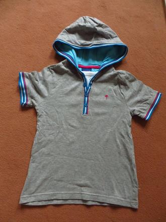 Frajerské tričko s kapucňou - veľ. 116/122, cherokee,116