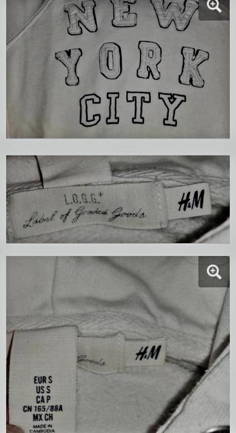 Mikina v.s, h&m,s