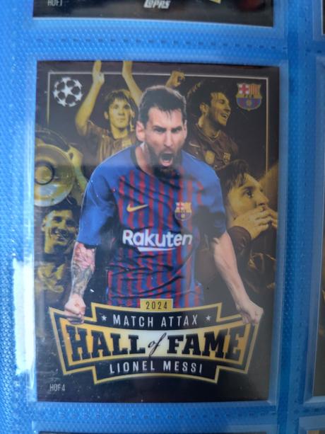 Ucc topps match attax 2024/25 -hall of fame, 