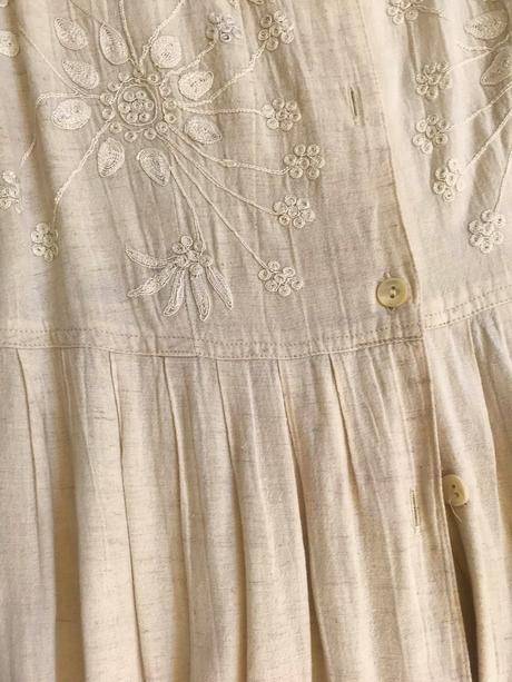 Luxusné ľanové šaty, l