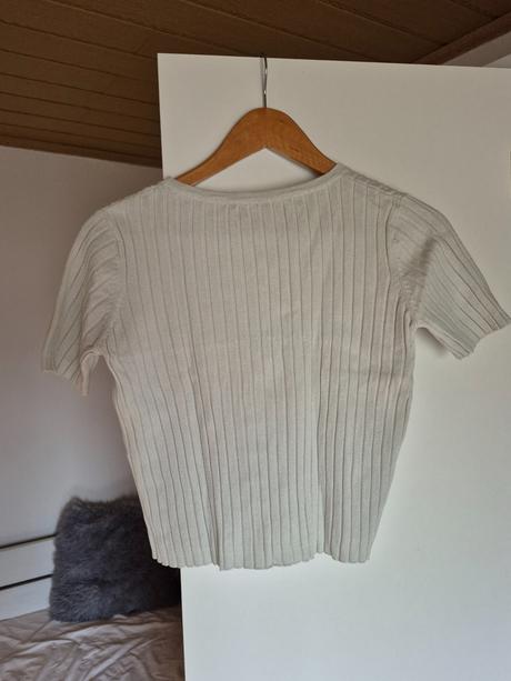 Crop-top svetrík, sinsay,m