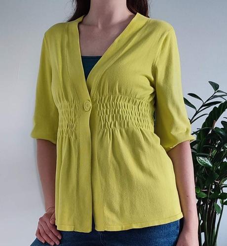 Sýtožltý svetrík, l