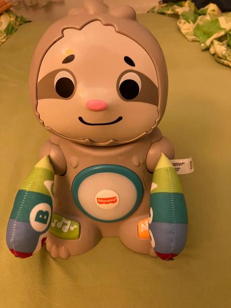 Hovoriaci leňochod od fischer price (mattel),