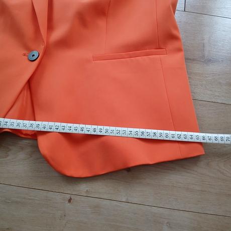Koralovo-oranžové dámske sako, c&a,48