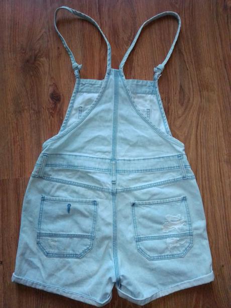 Riflové šortky, denim,152