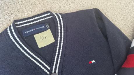 Znackove svetriky 110-116, tommy hilfiger,116