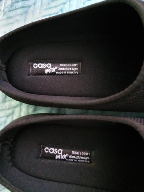 Nové čierne papuče, deichmann,41