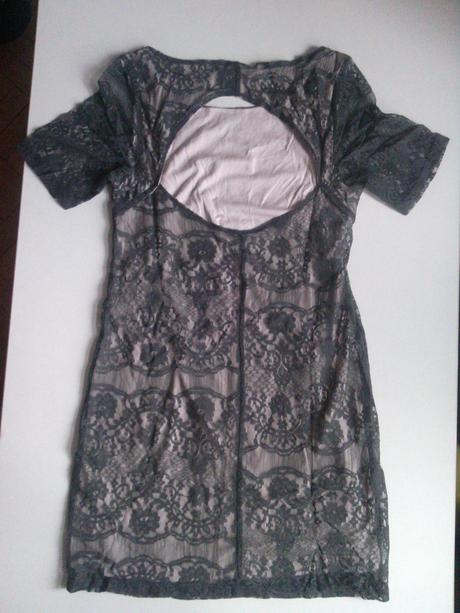 Čipkove šaty topshop, topshop,36