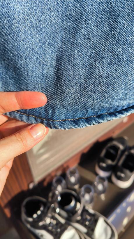 Riflova mierne zateplená bunda, zara,140