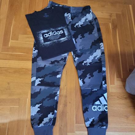 Tepláky a tričko adidas, adidas,164