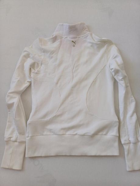 Biela puma mikina, puma,xs
