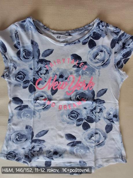 Dievčenské tričká, h&m, c&a, page ., 152
