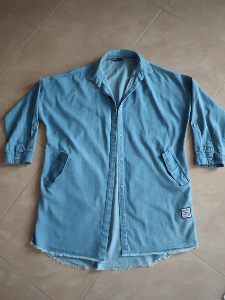 Dámska riflova košeľa,sako zn.diverse, s