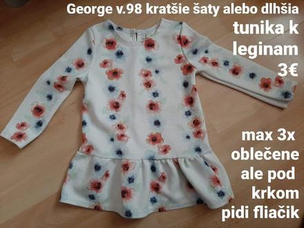 Elegantne šaty/tunika, george,98