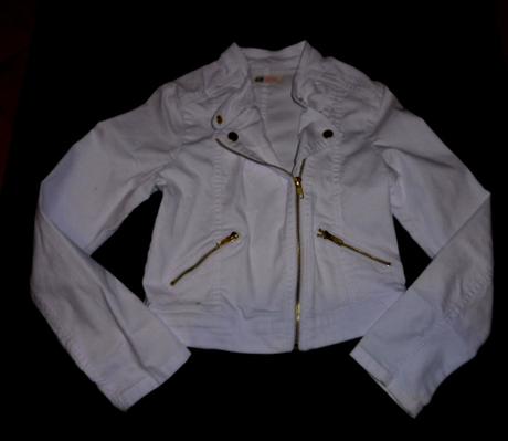 Riflová bunda, h&m,152