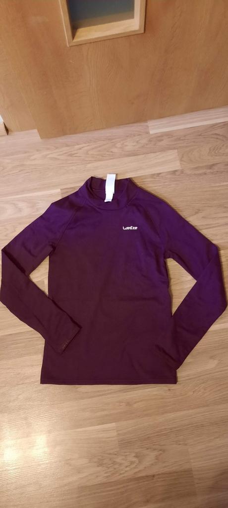 Zateplene tricko dlhy rukav c.146, decathlon,146