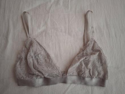 Krajková mäkká podprsenka, h&m,m