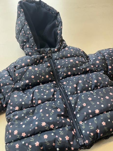 Zimna kvetinkova bunda kiabi, 68