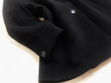 Luxusný pánsky vlnený 3/4 kabát, xl