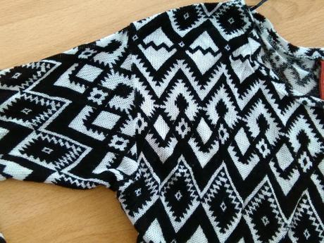 Svetrik cik cak, h&m,m