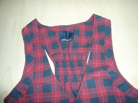 Cierno/cervena vesta, fishbone,s