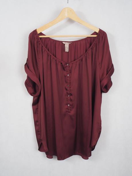 Kvalitná saténová blúzka h&m, h&m,52