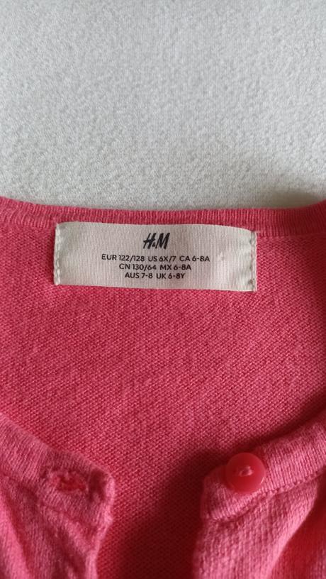 Tenký svetrík 122/128, h&m,128