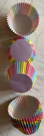 Papierové košíčky na muftiny - 30 ks,