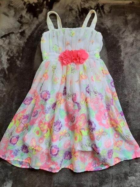 Nádherné ľahučké šatičky, 98- 104, výborný stav, young dimension,98