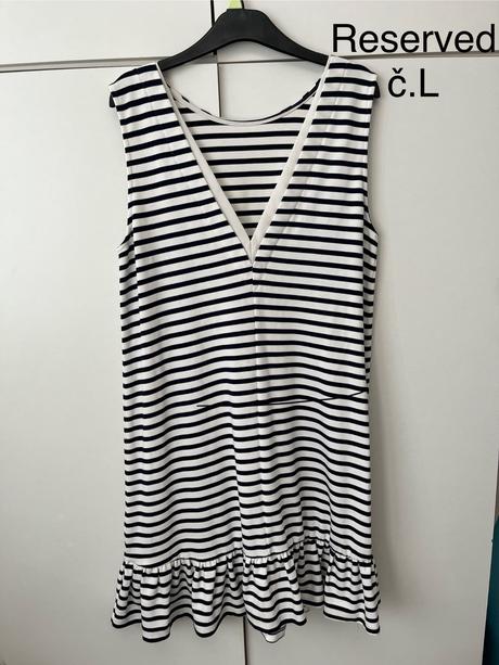 Letné šaty bez rukávov, reserved,l