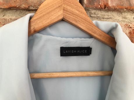 Bledomodré minišaty/tunika lavish alice, m/38, m